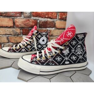 Converse Liverpool FC Chuck 70 Hi‎ White Red Black Men's Size 10 Custom Rare